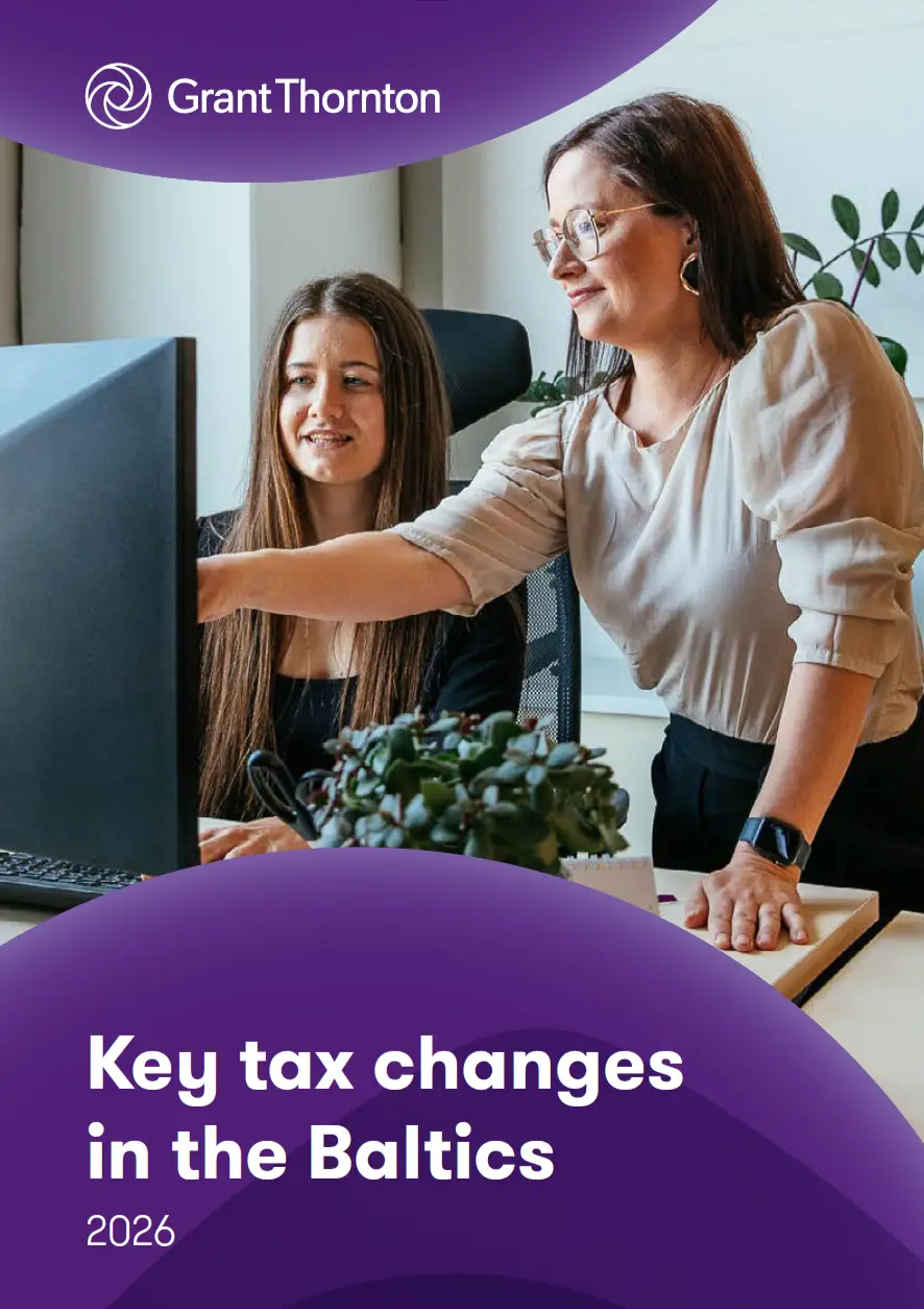 Lejuplādē Baltijas nodokļu brošūru 2026